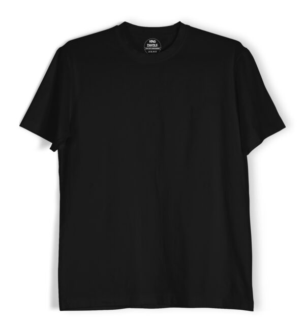 Black plain t shirts online