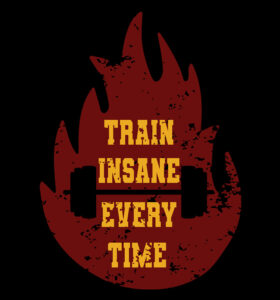 Train Insane gym t shirt