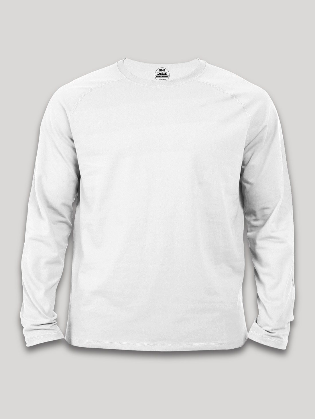 Customized White Full Sleeve T Shirts Online