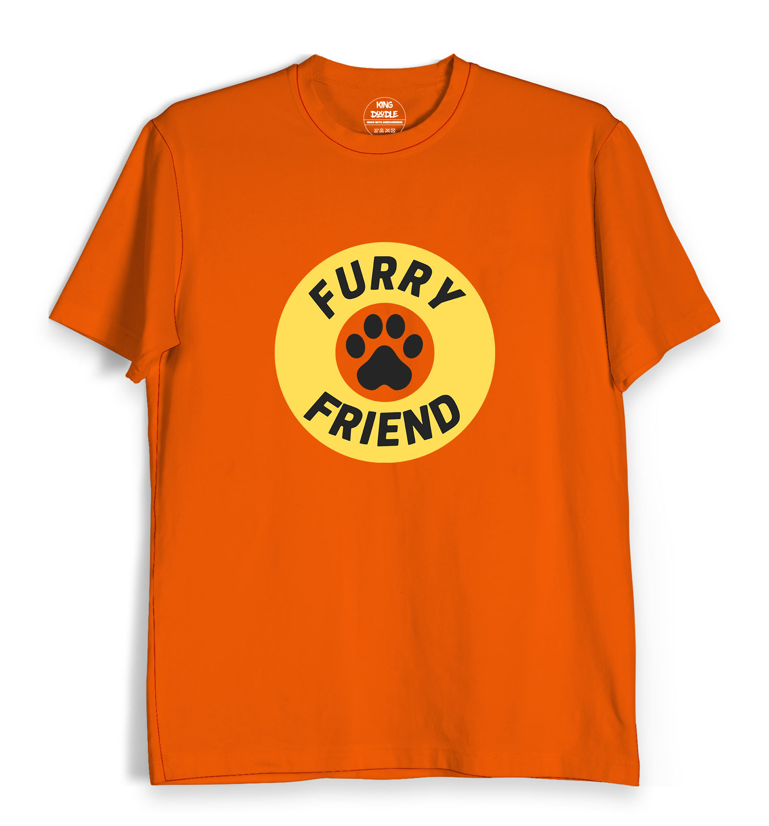Buy furry-friend T shirt | King Doodle